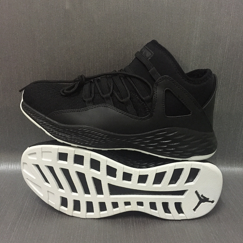 AIR JORDAN FORMULA 23 Black White Shoes - Click Image to Close